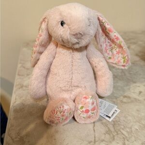 Jellycat blossom blush bunny cherry 7” little size